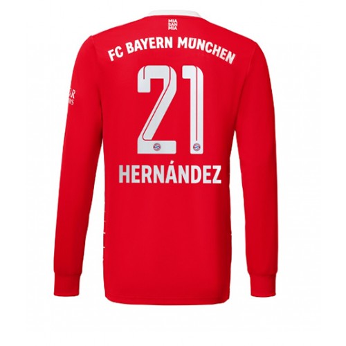 Bayern Munich Lucas Hernandez #21 Hjemmedrakt 2022-23 Langermet Bayern Munich Lucas Hernandez #21 Hjemmedrakt 2022-23 Langermet